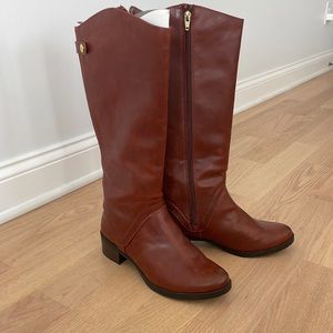 Merona Cognac Tall Boots